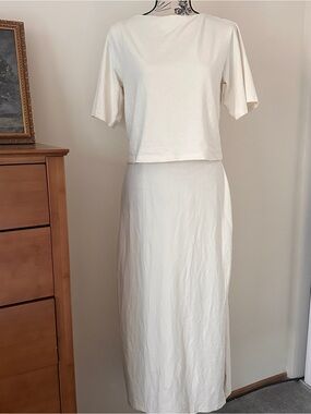 Theory | Dresses | Theory Belted Shirt Dress In Good Linen | Poshmark